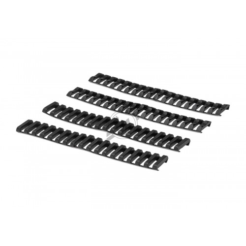 MP Ladder Rail Covers (18 Slots) 4 Pack (BK), MP are a Chinese manufacturer of airsoft mounts and accessories, producing high quality parts, generally in robust plastics, that look and feel great